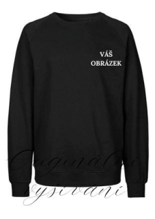 Unisex mikina s výšivkou na přání